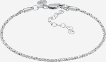 ELLI PREMIUM Armband Basic Armband in Silber: predná strana