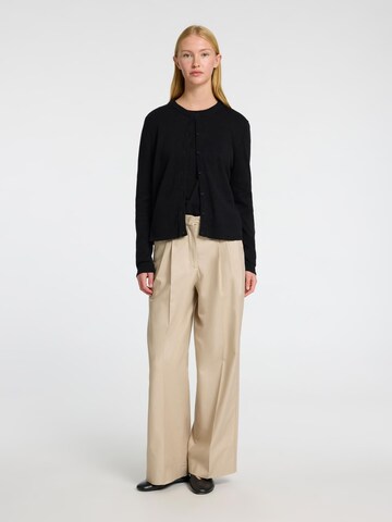 SELECTED Knit cardigan in Black