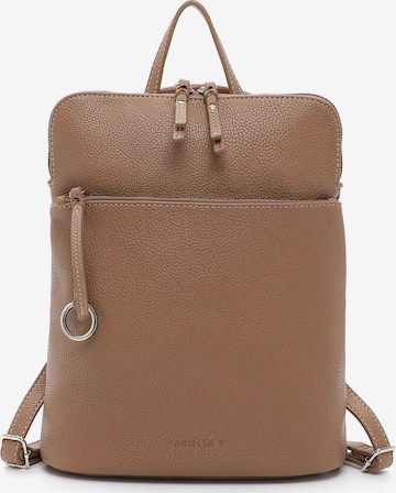 Suri Frey Backpack ' Debby' in Beige: front