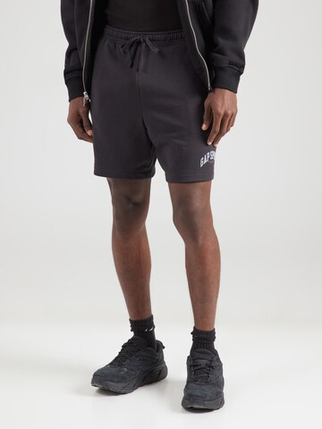 Regular Pantalon GAP en noir : devant