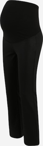 Lindex Maternity - Slimfit Pantalón 'Karin' en negro: frente