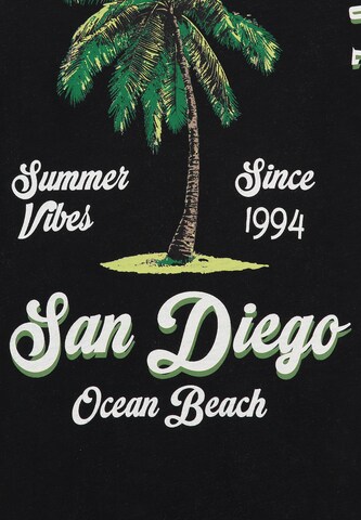 Key Largo Shirt 'San Diego' in Black