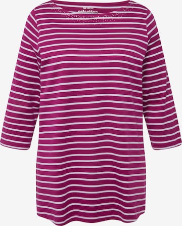 Ulla Popken Shirt in Roze: voorkant