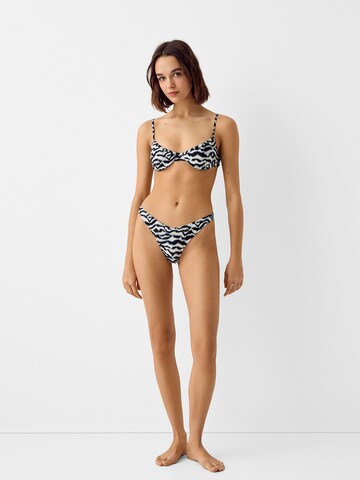 Invisible Hauts de bikini Bershka en noir