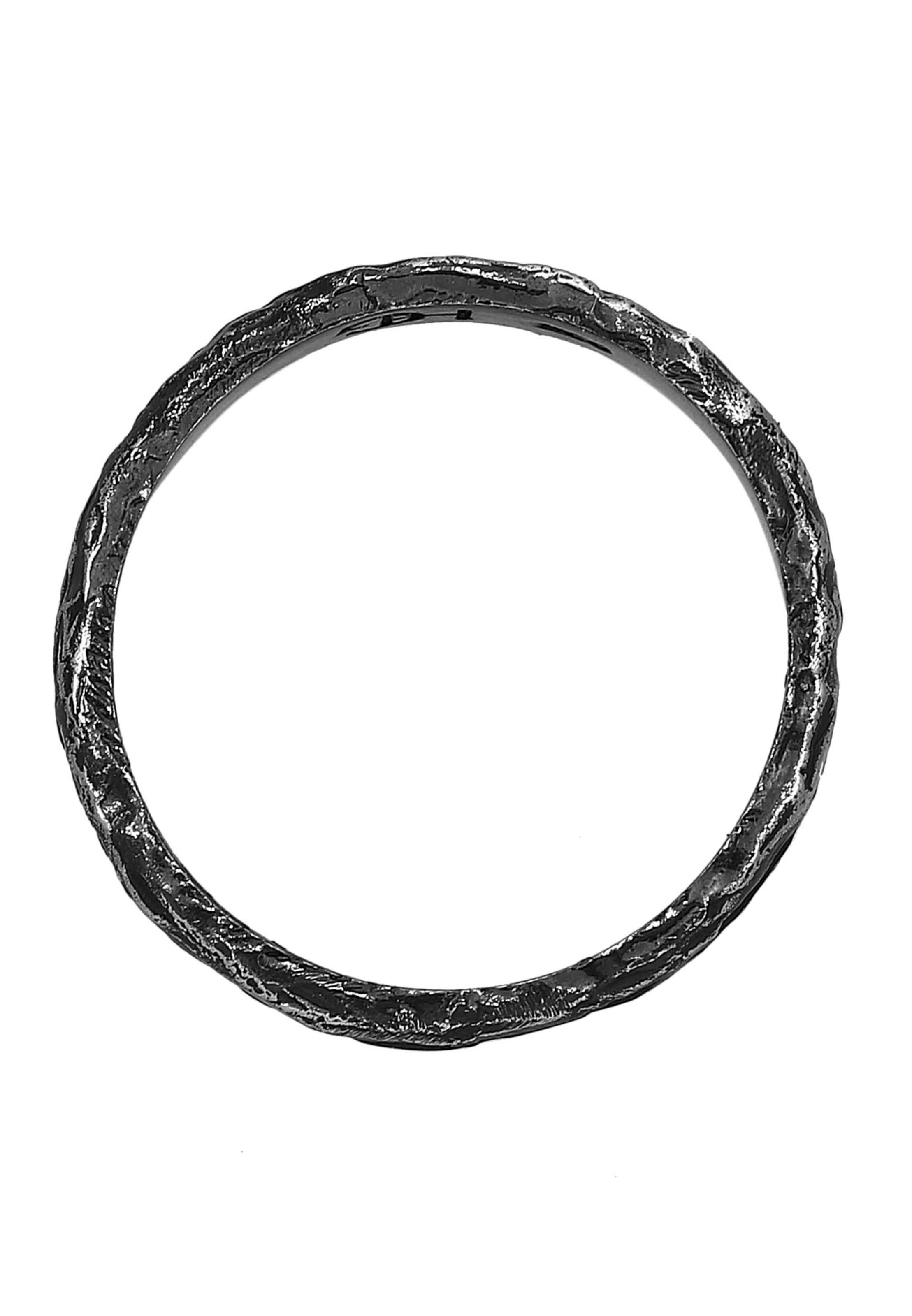 Haze&Glory Ring 'Slider' in Grau