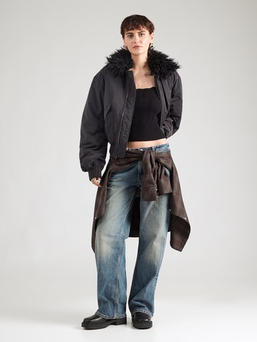 ABOUT YOU Sveter 'Maria' - Čierna