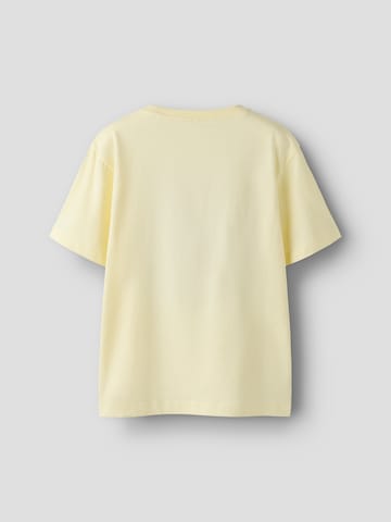 Tricou 'NKMVOTO' de la NAME IT pe galben