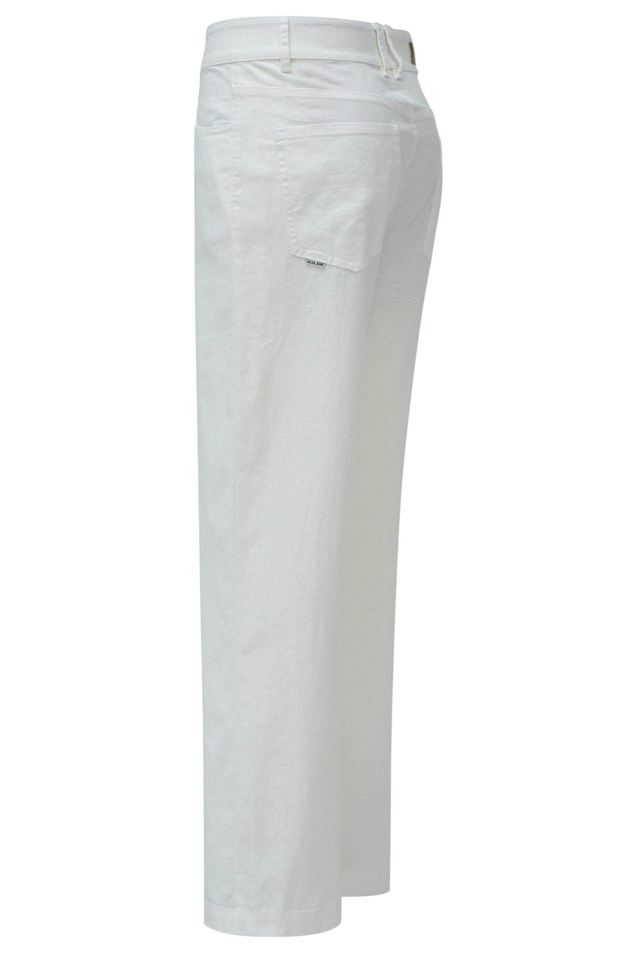 Salsa Jeans Regular Chino in Wit