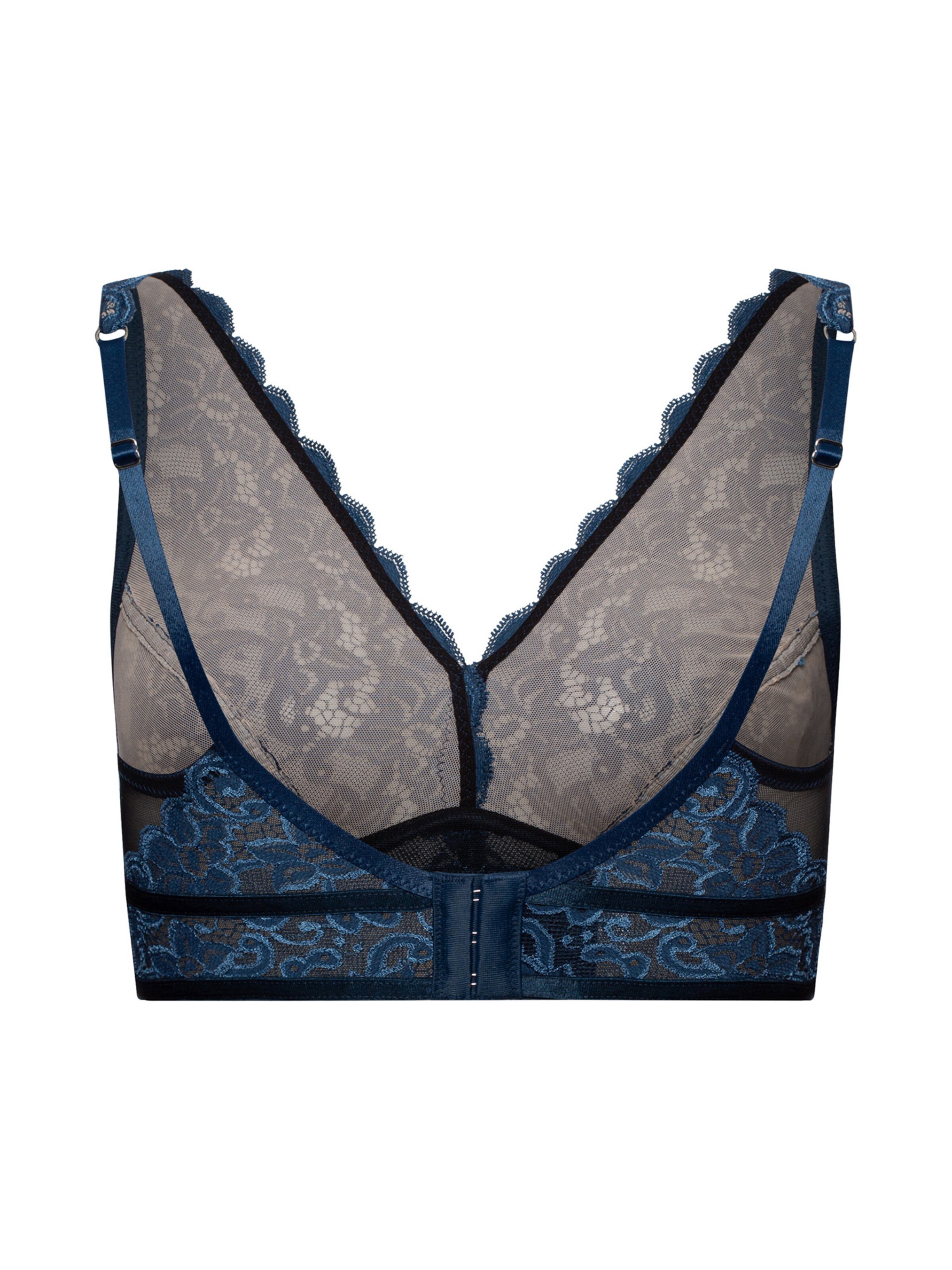 Hanro Bra ' Marlene ' in Blue