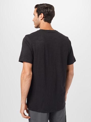 ADIDAS SPORTSWEAR Skinny Performance Shirt in Black