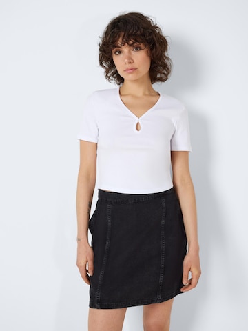 Noisy may - Camisa 'Maya' em branco: frente