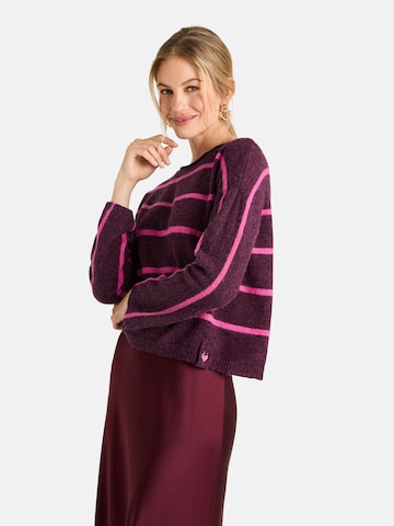 Pull-over 'SingaEP' LIEBLINGSSTÜCK en violet : devant