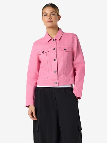 Noisy may Tussenjas 'NMDEBRA' in Roze: voorkant