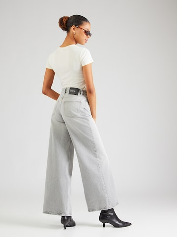 Wide leg Jeans di HUGO in grigio