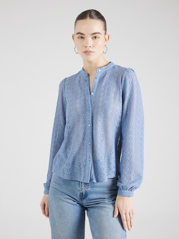 VILA - Blusa 'Chikka' em azul: frente