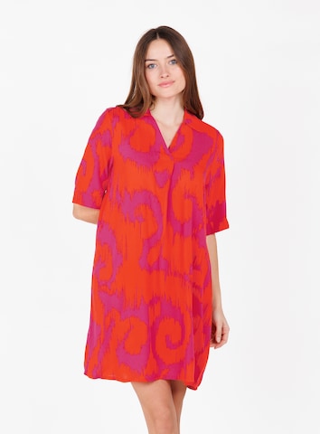 Key Largo Dress ' DORA ' in Orange: front