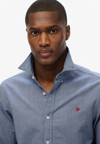 Coupe regular Chemise Superdry en bleu