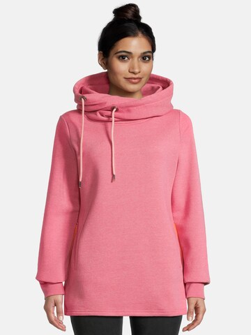 Sweat-shirt 'IRIS' salzhaut en rose : devant