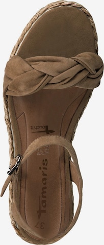 TAMARIS Strap Sandals in Brown