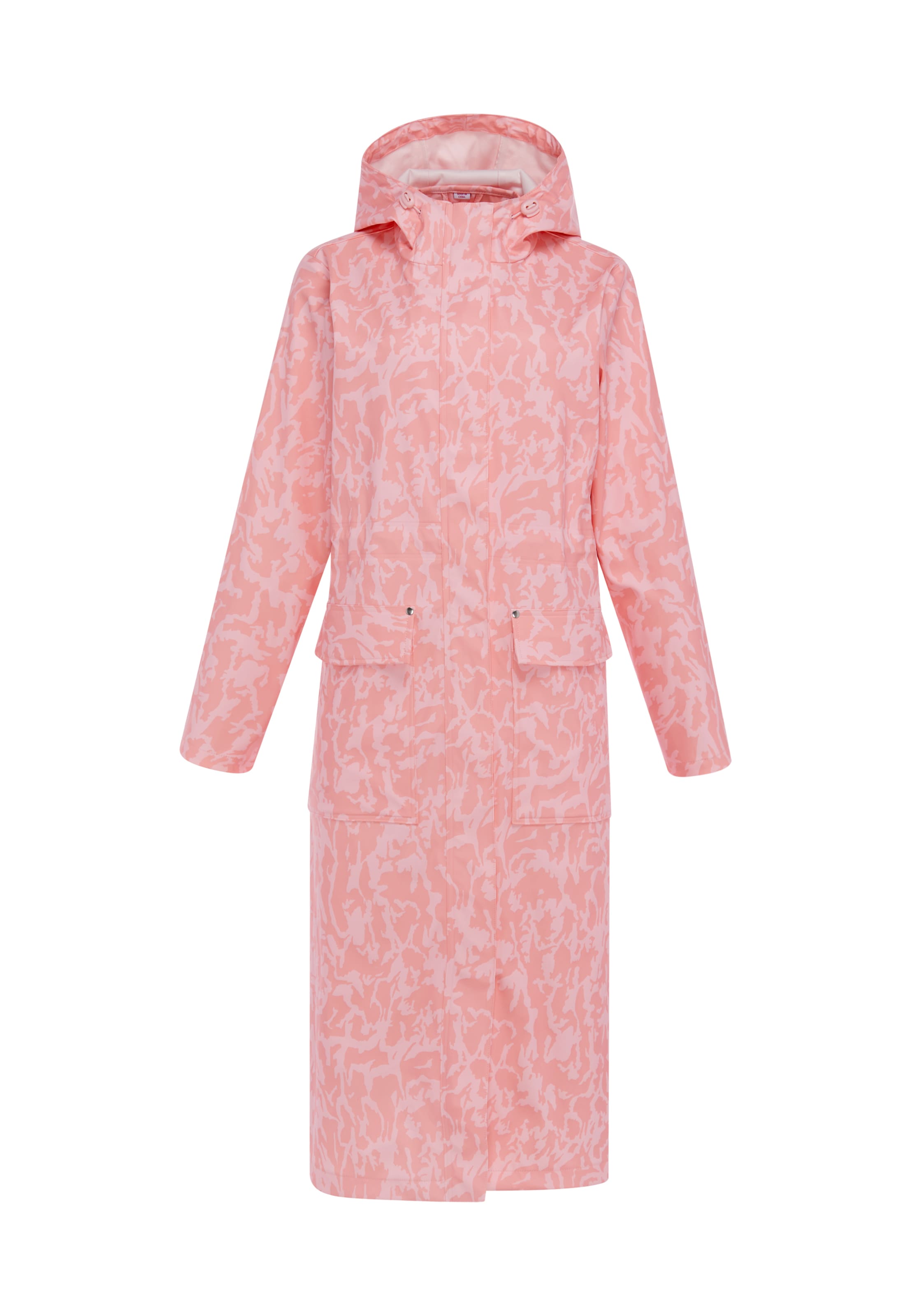 Manteau fonctionnel keepsudry en rose : devant