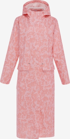 Manteau fonctionnel keepsudry en rose : devant