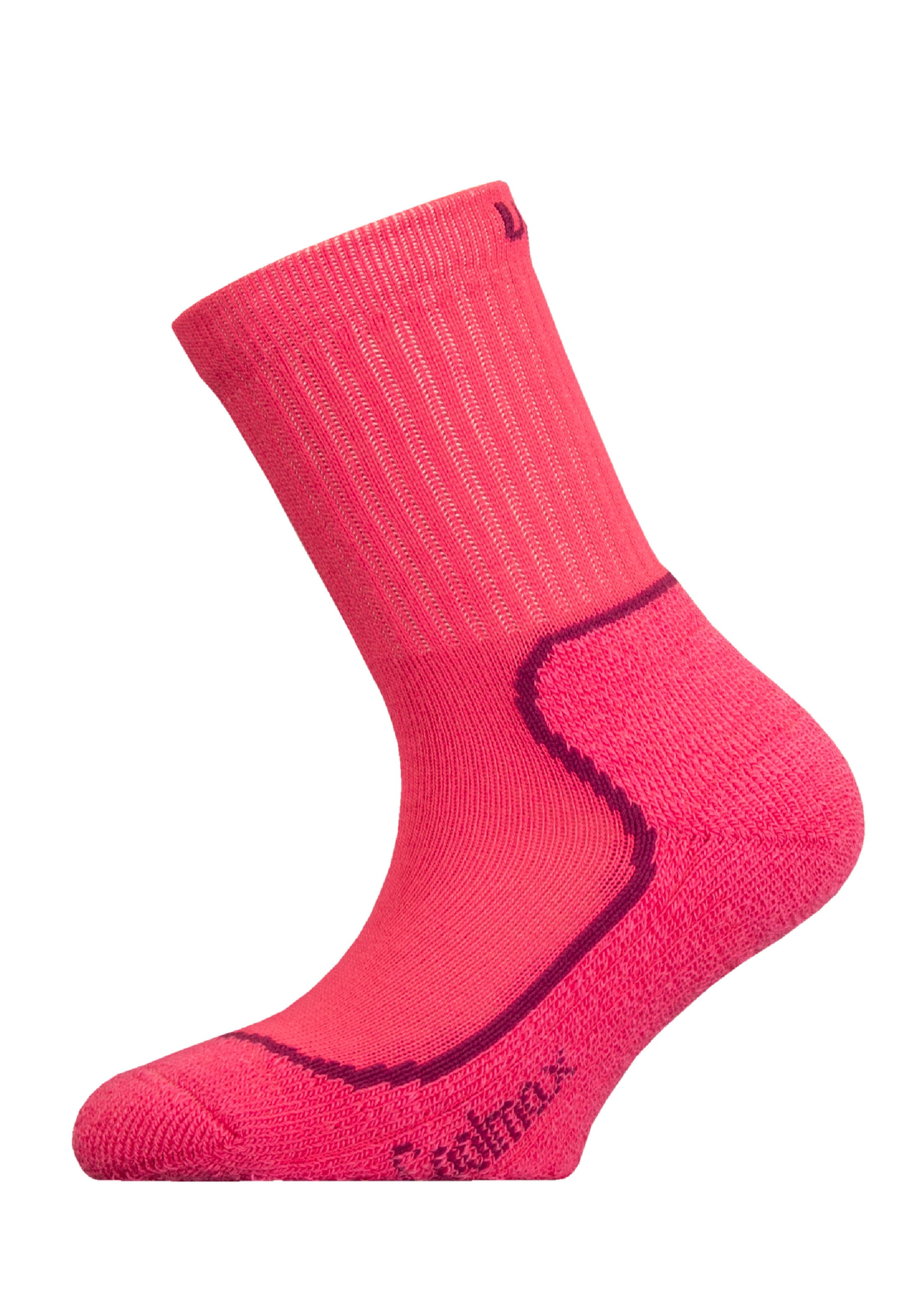 UphillSport Athletic Socks 'KEVO JR' in Pink: front