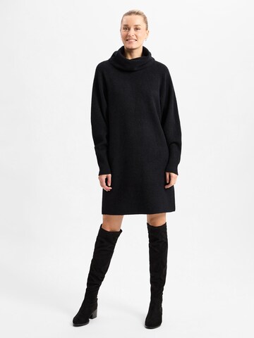 BOSS Knit dress 'Folibia' in Black: front