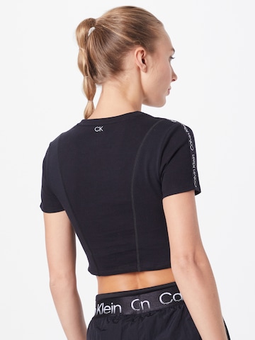 Tricou funcțional de la Calvin Klein Sport pe negru