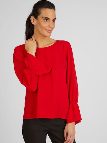 Lovely Sisters Blouse 'Mona' in Red: front