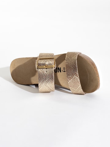 Bayton Pantolette 'Newcastle' in Gold