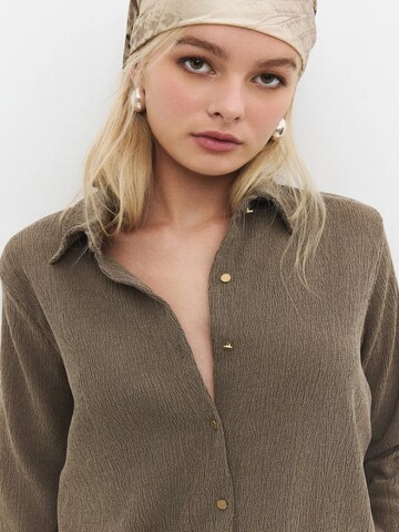 No Matter What Blouse in Bruin