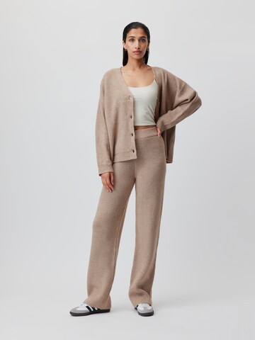 Regular Pantalon 'Ela' LeGer by Lena Gercke en beige