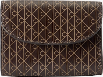 Portamonete di Calvin Klein in marrone: frontale