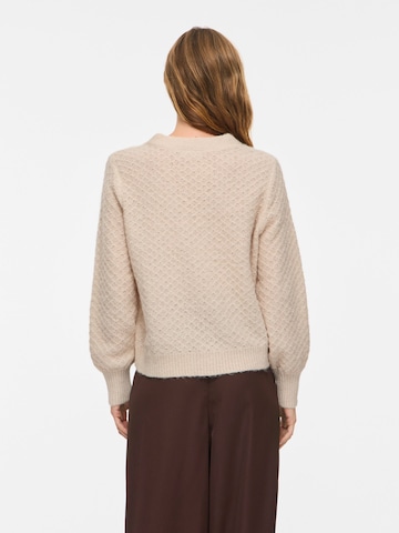 VILA Strickjacke 'VITuli' in Beige