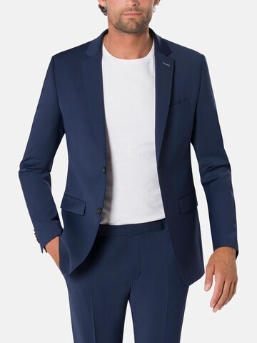 BENVENUTO Slim fit Business-colbert in Blauw: voorkant
