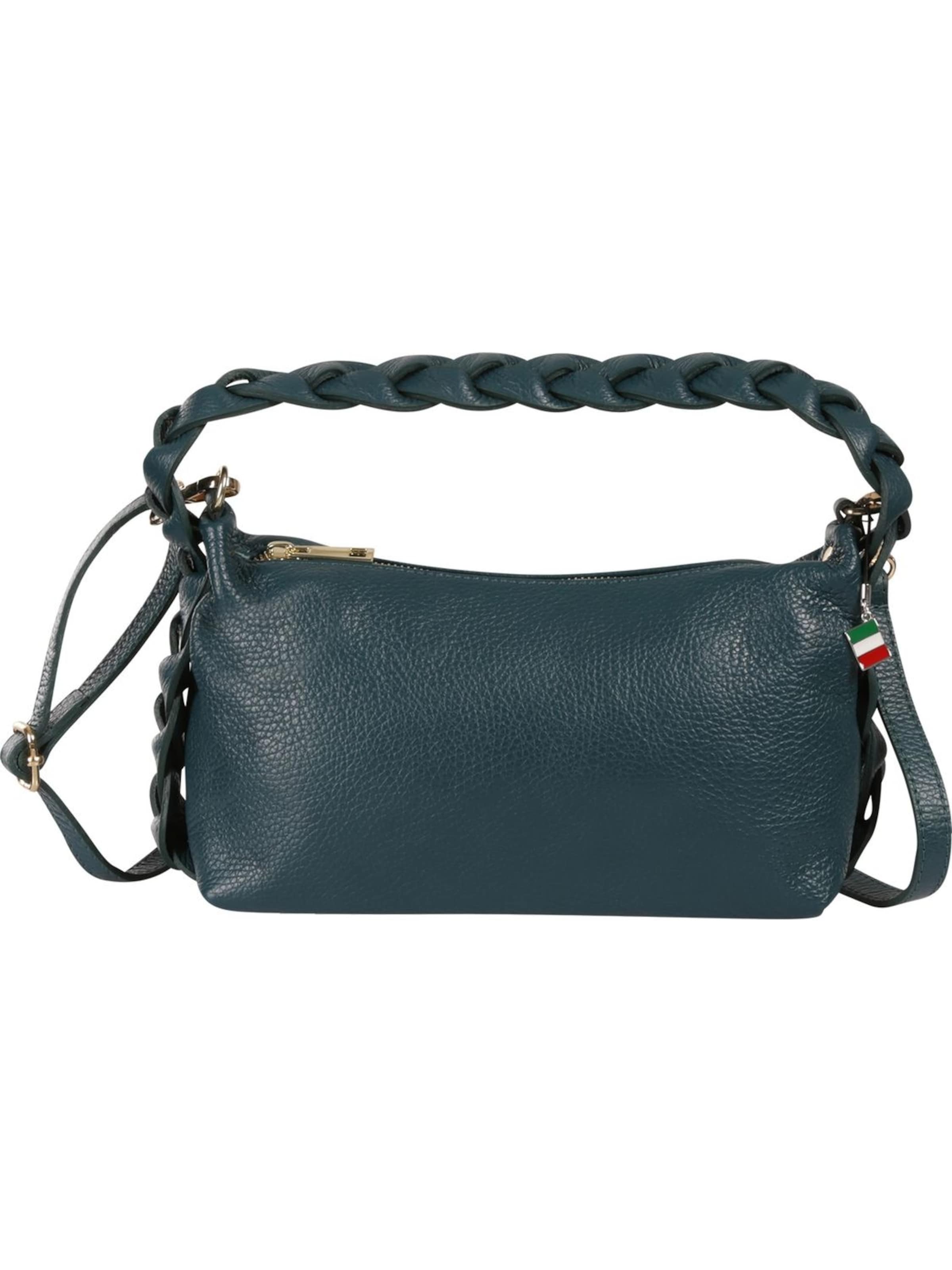 Borsa a tracolla di Florence in blu: frontale