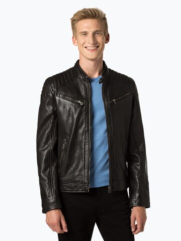 Gipsy Between-Season Jacket in Black: front