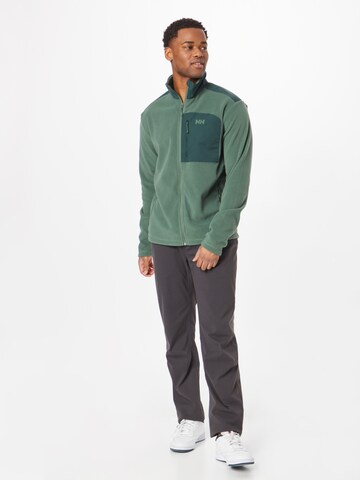 Veste en polaire fonctionnelle 'DAYBREAKER BLOCK JACKET' HELLY HANSEN en vert