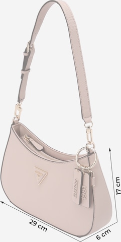 GUESS Schultertasche 'Noelle' in Pink
