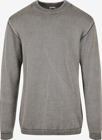 Urban Classics Пуловер в сиво: отпред