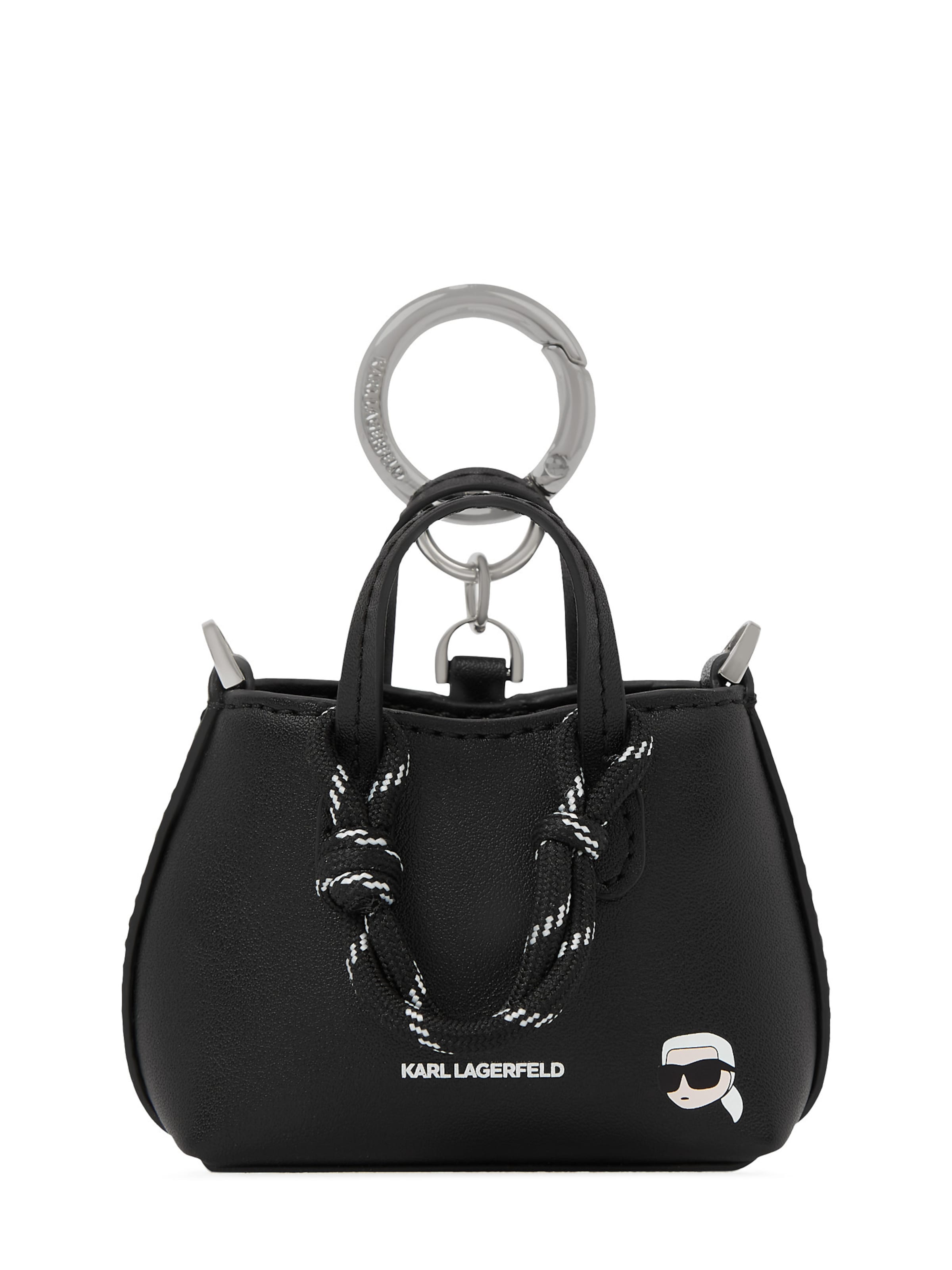 Karl Lagerfeld Электрические аксессуары 'Ikon' в Черный: спереди