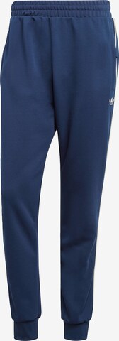 ADIDAS ORIGINALS Tapered Workout Pants 'Track' in Blue: front