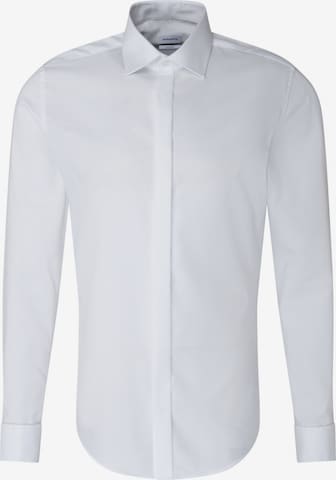 Coupe regular Chemise business SEIDENSTICKER en blanc : devant