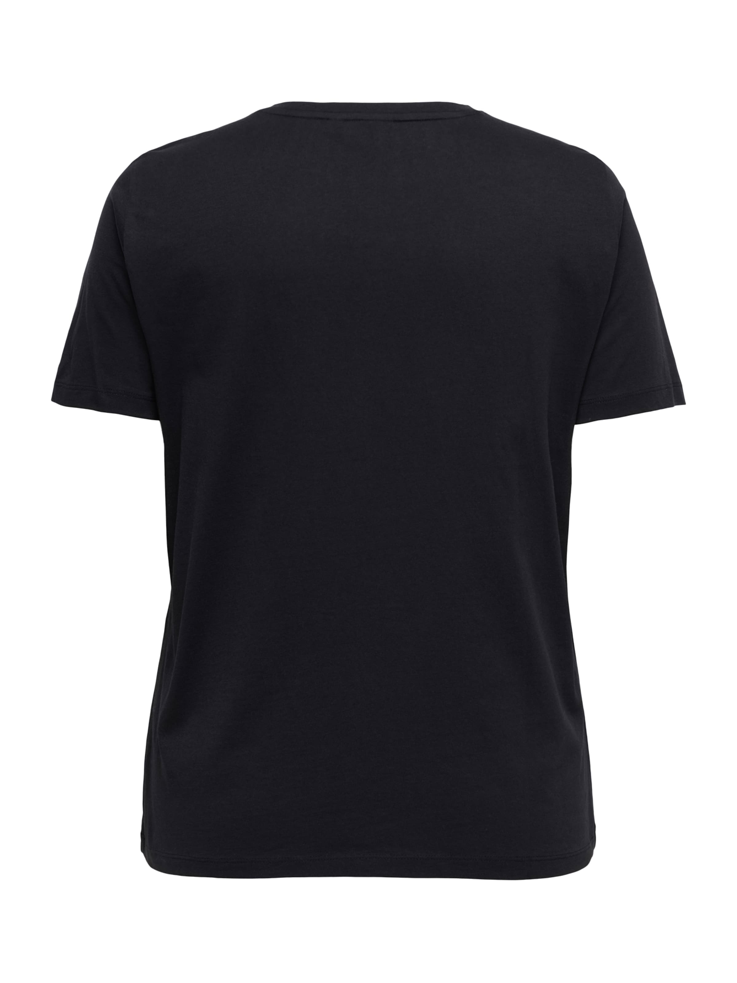 T-shirt 'CARCHRISTA' ONLY Carmakoma en noir