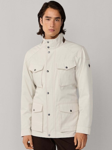 Veste mi-saison Hackett London en gris : devant