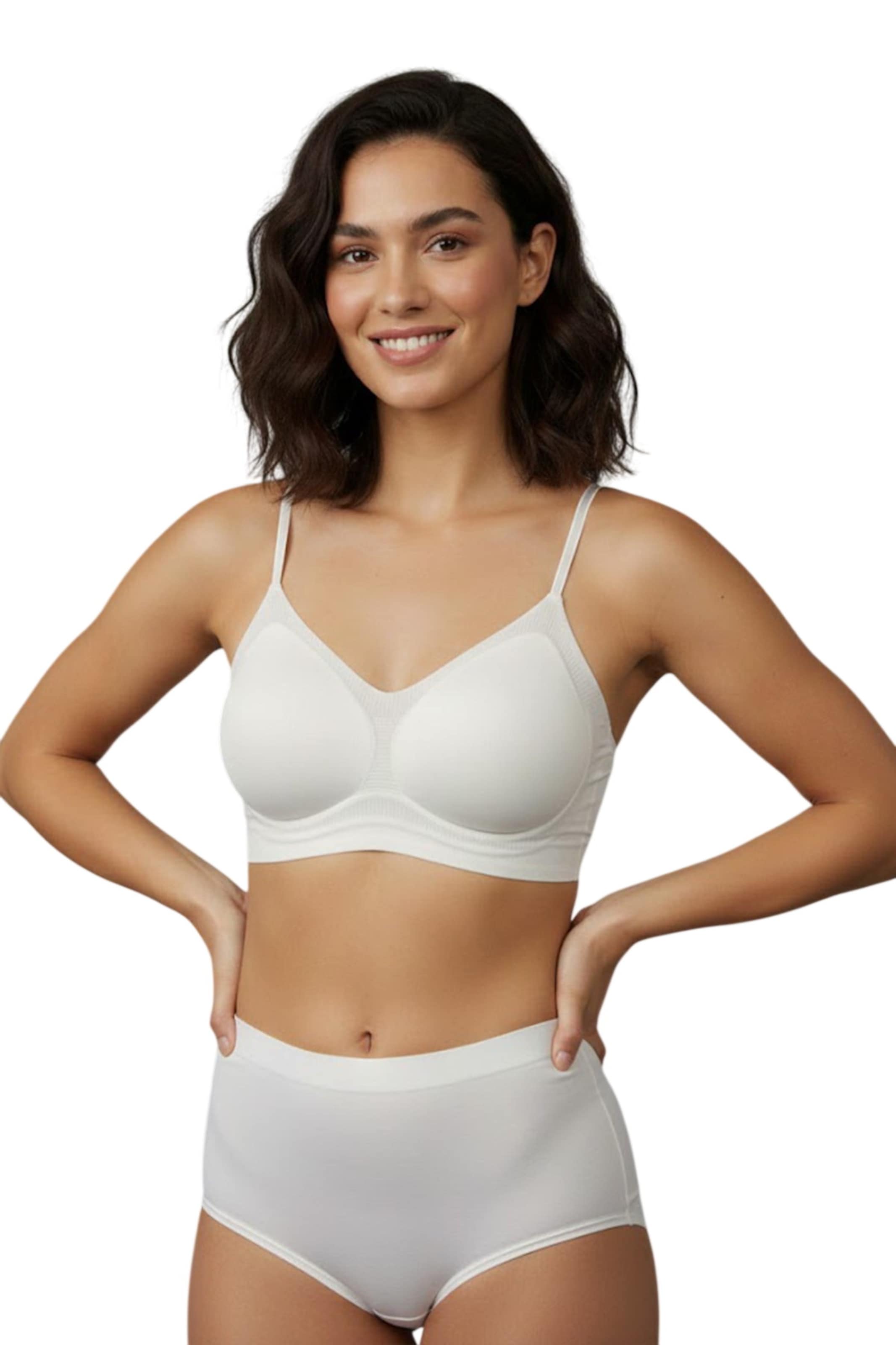 C&City Bustier Ondergoedsets in Beige: voorkant