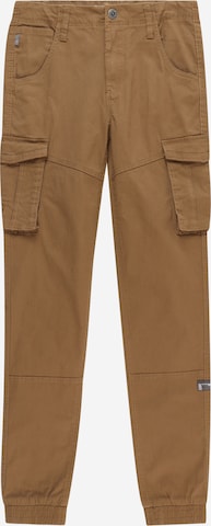 NAME IT Tapered Broek 'Bamgo' in Bruin: voorkant