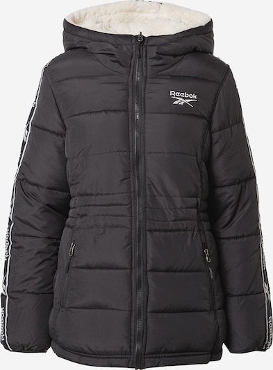 REEBOK Kurtka sportowa w kolorze czarny / białym, Podgląd produktu