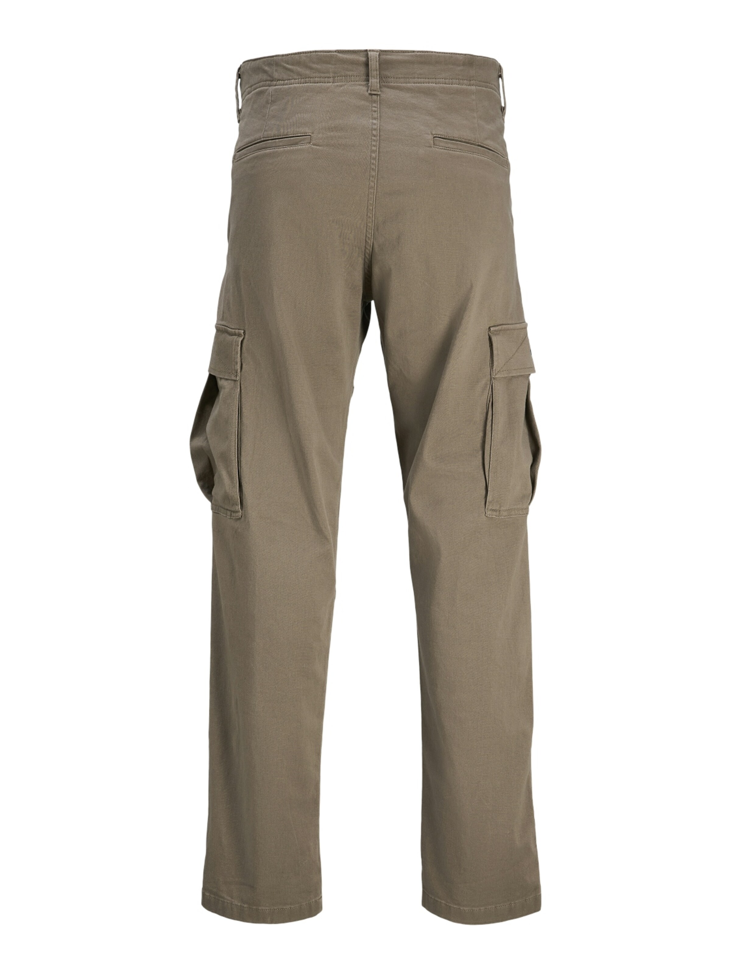 JACK & JONES Avar lõige Klapptaskutega püksid 'JPSTKane Jonnie', värv hall