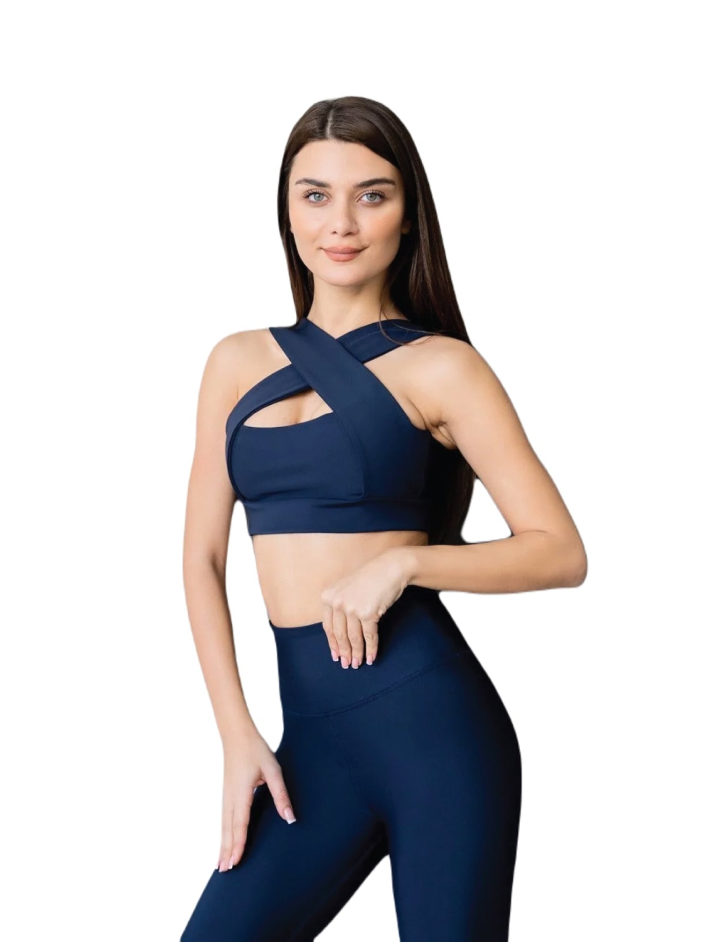 Lismina Slimfit Leggings‌‌‌‌‌‌ in Blau